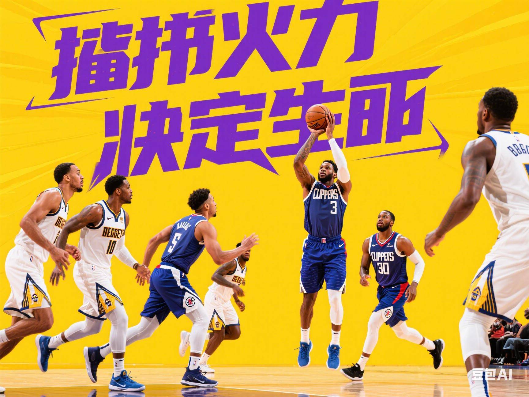 快船险胜命运悬念,米切尔关键表现点燃全场!